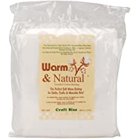 Warm Company Bateo de algodón cálido y natural- no aplicable- multicolor- 30.48 x 24.13 x 5.08 cm
